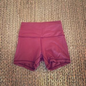 Lululemon size 6 align shorts